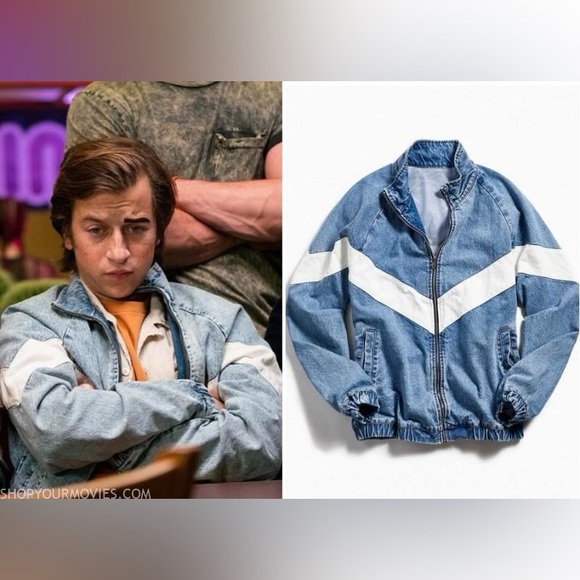 Urban Outfitters men’s BDG Meadowland Denim Track Jacket RARE vintage look S NWT - Picture 4 of 9